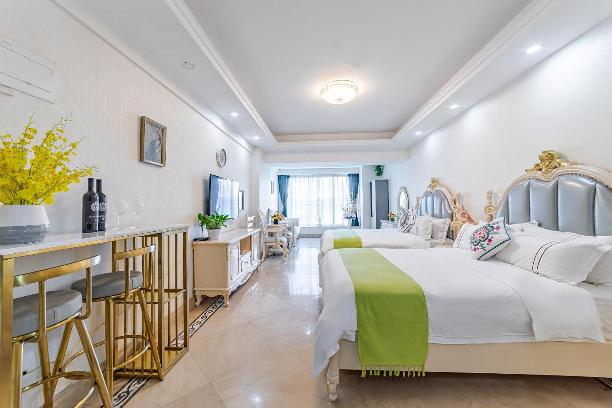 Waifiden Guangzhou Haizhu Square Wanyi Apartment Extérieur photo