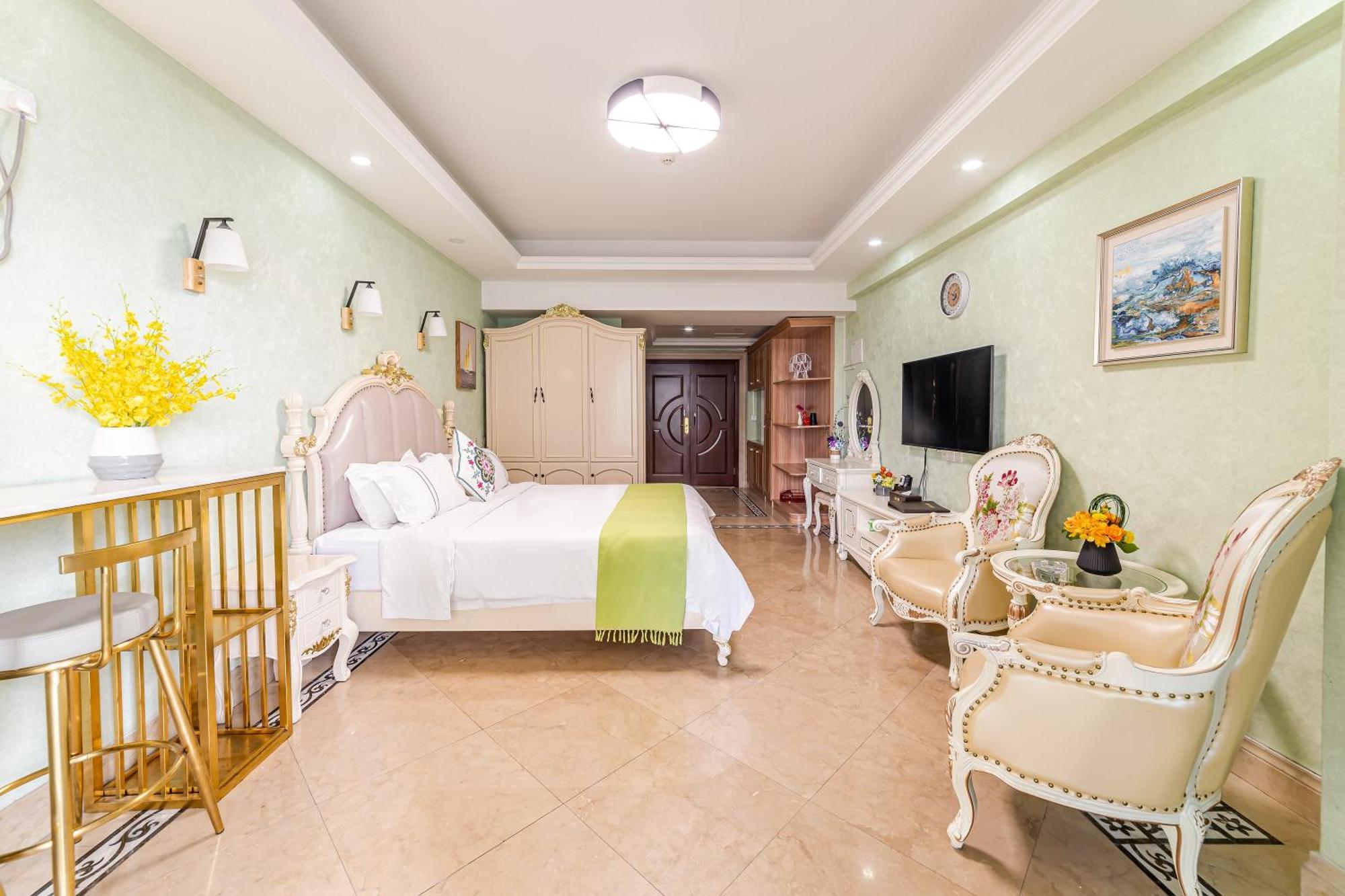 Waifiden Guangzhou Haizhu Square Wanyi Apartment Extérieur photo