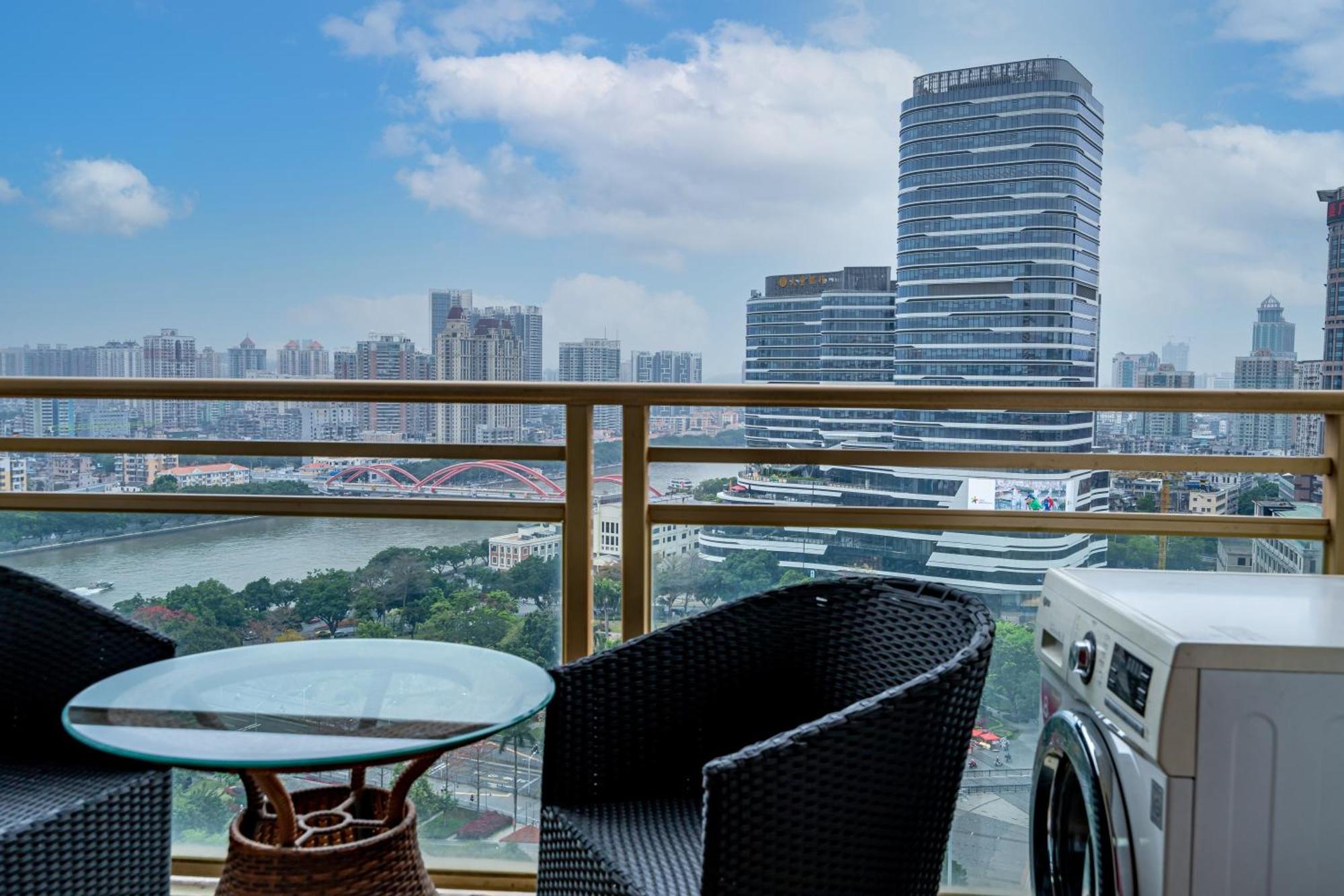 Waifiden Guangzhou Haizhu Square Wanyi Apartment Extérieur photo
